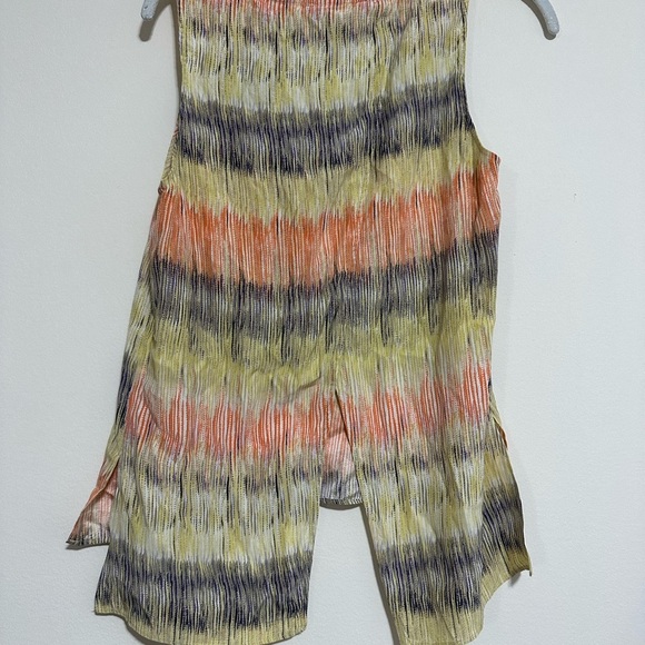 parker tribal open back blouse Size Small - Picture 2 of 6